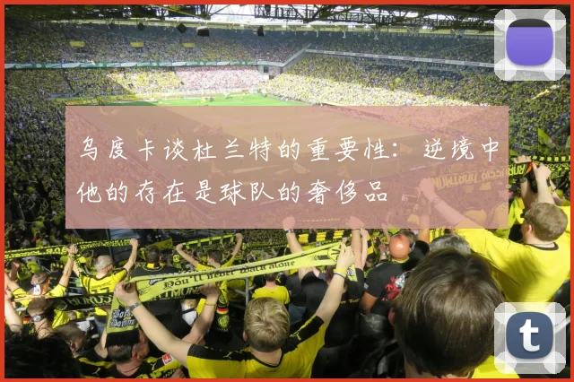 乌度卡谈杜兰特的重要性：逆境中他的存在是球队的奢侈品