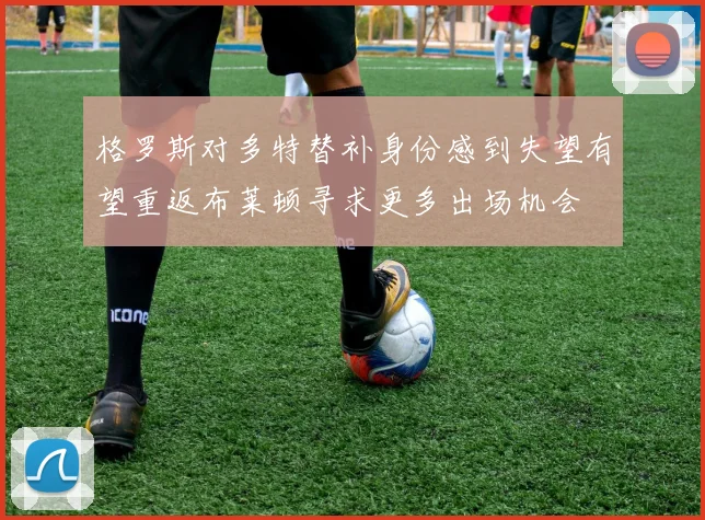 格罗斯对多特替补身份感到失望有望重返布莱顿寻求更多出场机会